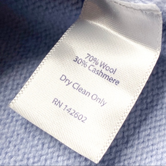 STS Sail To Sable Wool Cashmere Blue Sweater Small - Picture 8 of 8